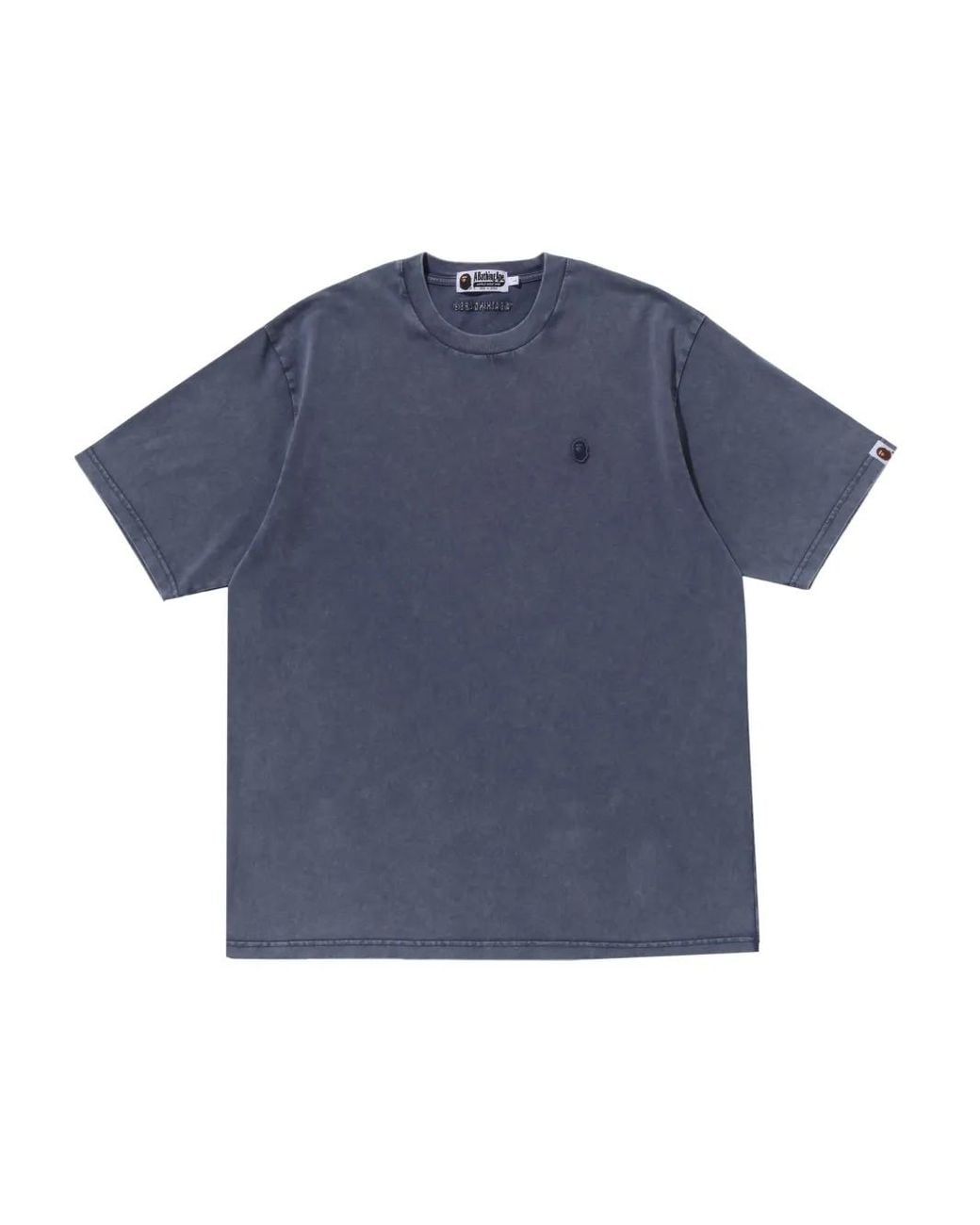 A Bathing Ape Blue Washed T-Shirt for men