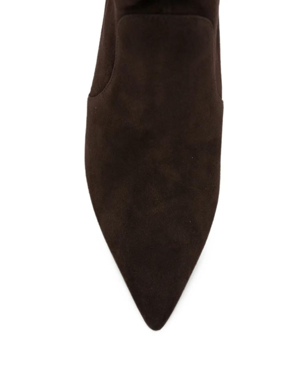 Stuart Weitzman Black Suede Ankle Boots