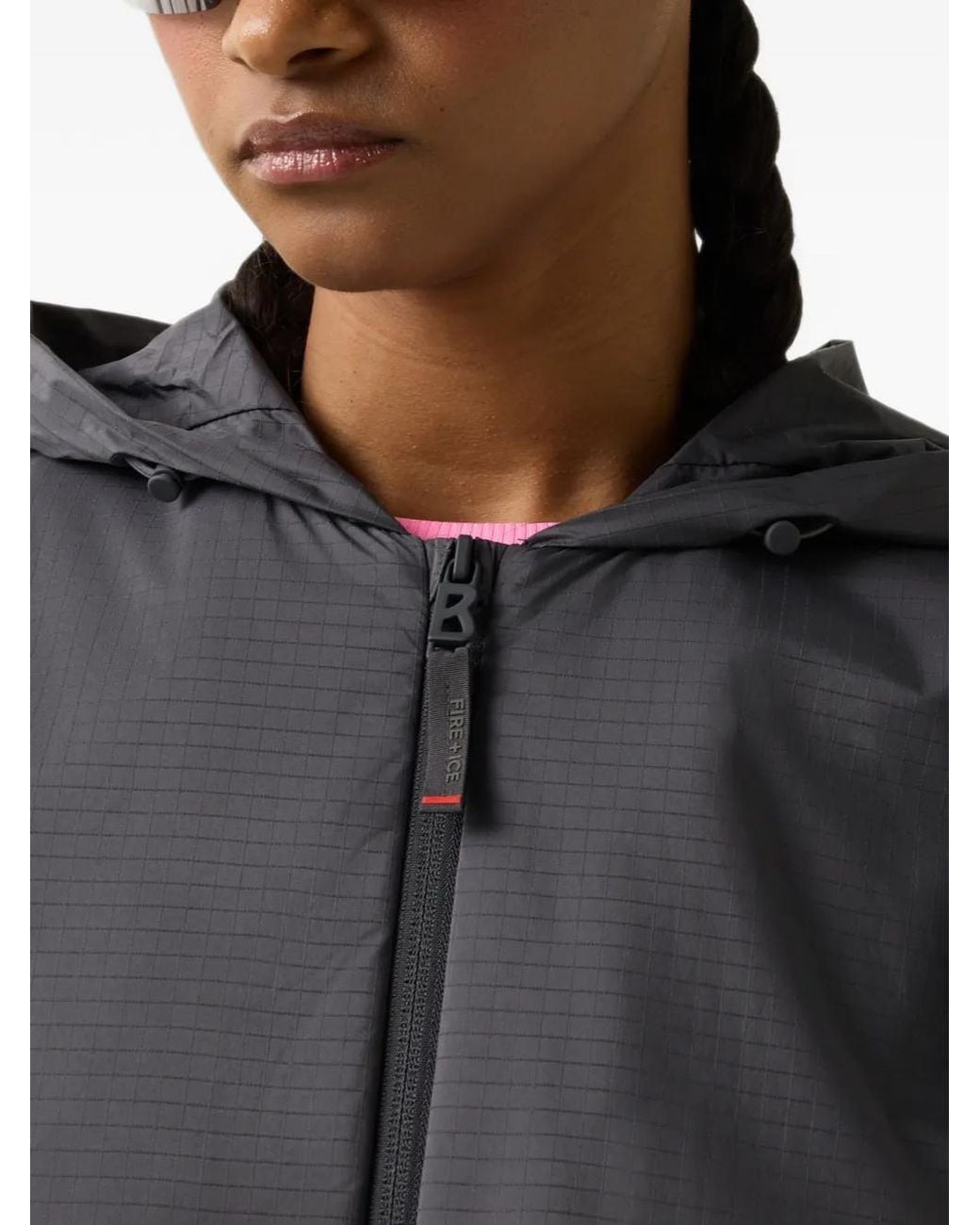 Bogner Fire + Ice Gray Yadira Ripstop-Texture Performance Jacket