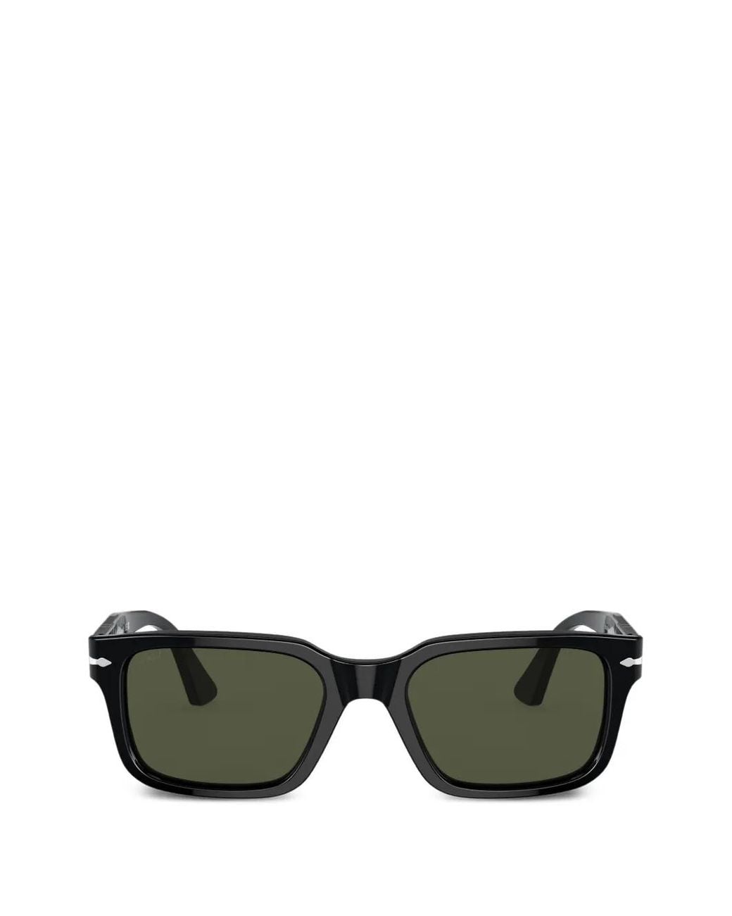 Persol Green Square-Frame Sunglasses