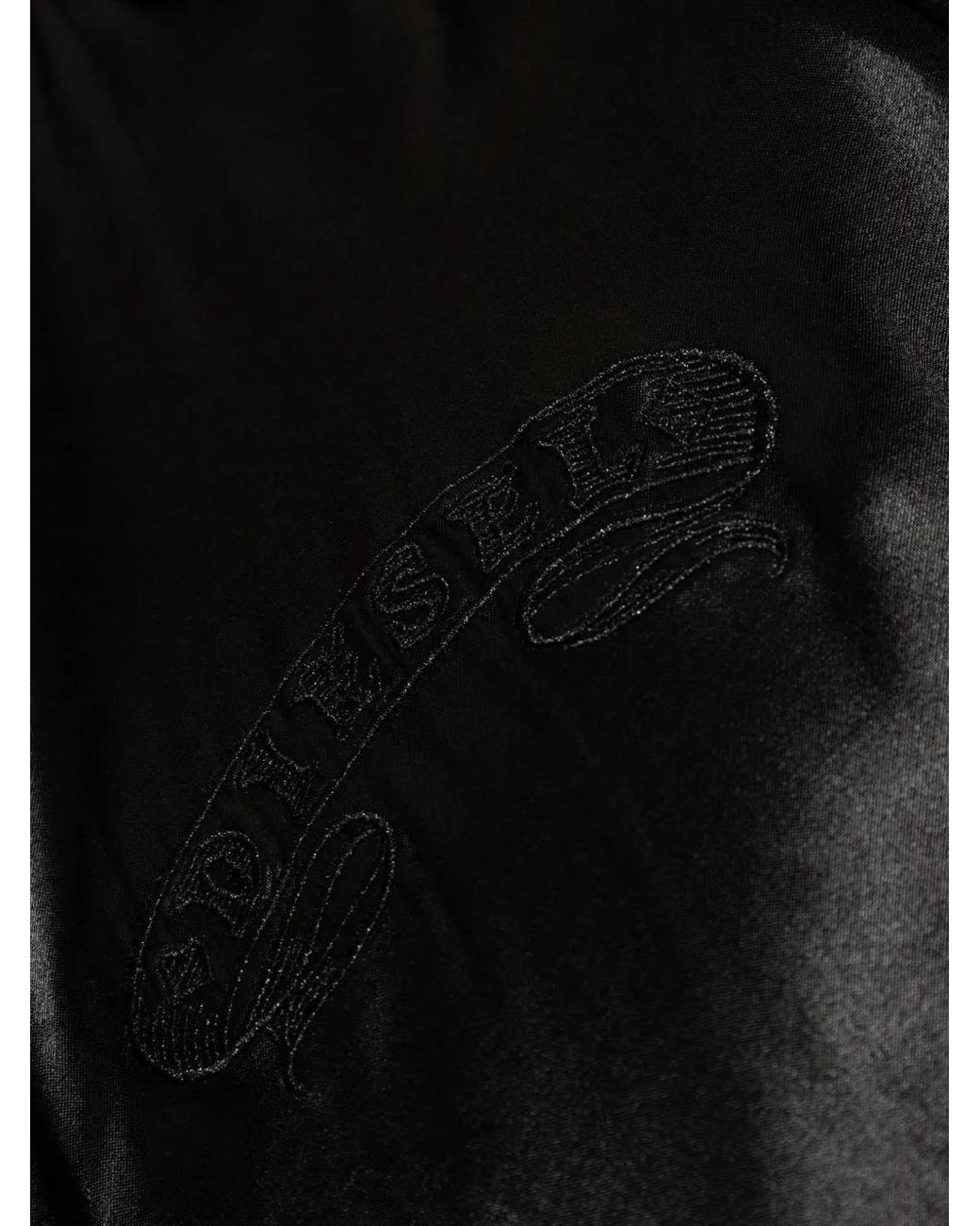 DIESEL Black J-Foulkes Embroidered Reversible Jacket for men