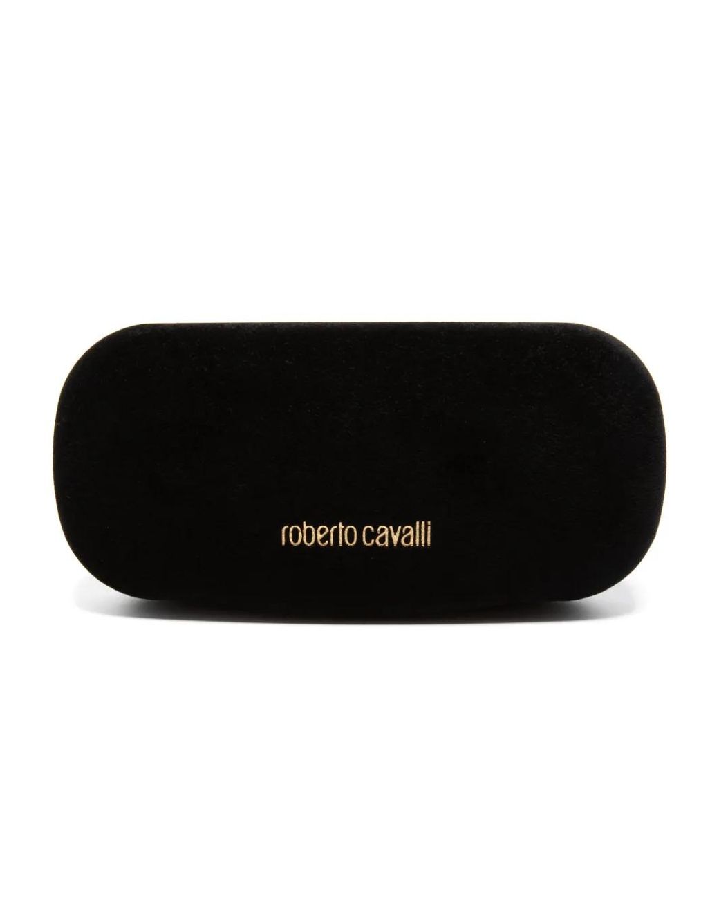 Roberto Cavalli Black 3D-Detail Cat Eye-Frame Sunglasses