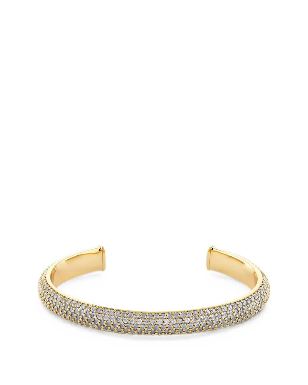 Guess Metallic 7Mm Essenza Pavé Bangle
