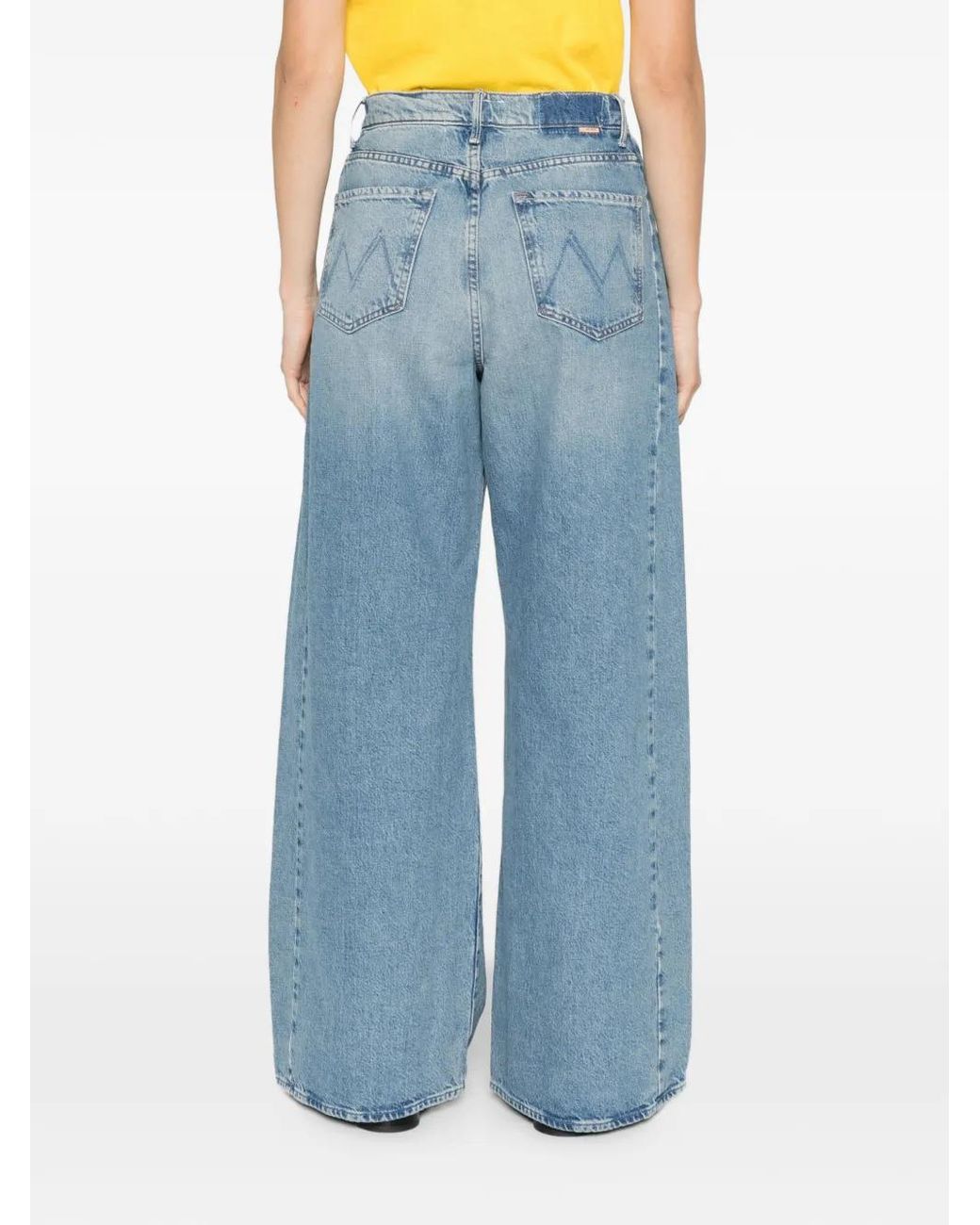 Mother Blue Jean The Pipe Dream Sneak Denim Hood