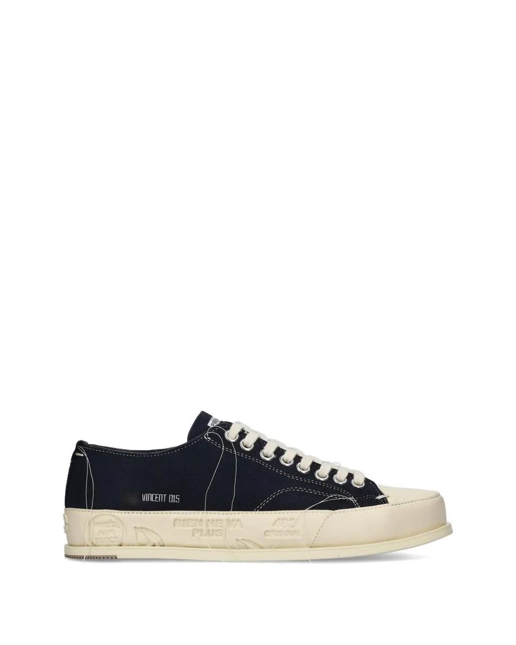 Premiata White Leather Sneakers for men
