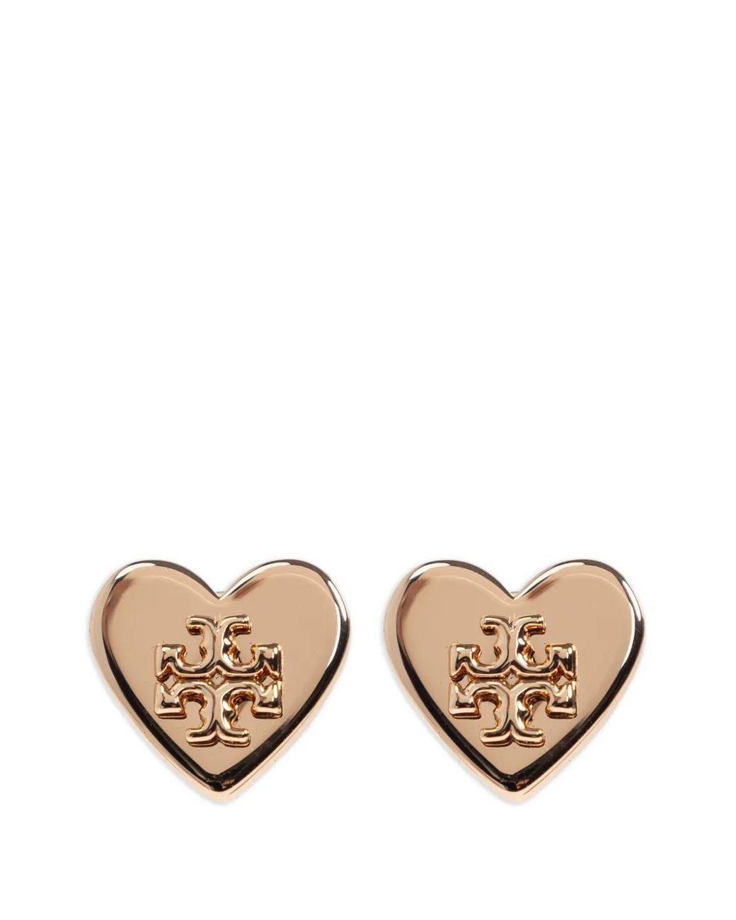 Tory Burch Pink Boucle D'Oreille Forget Me Not