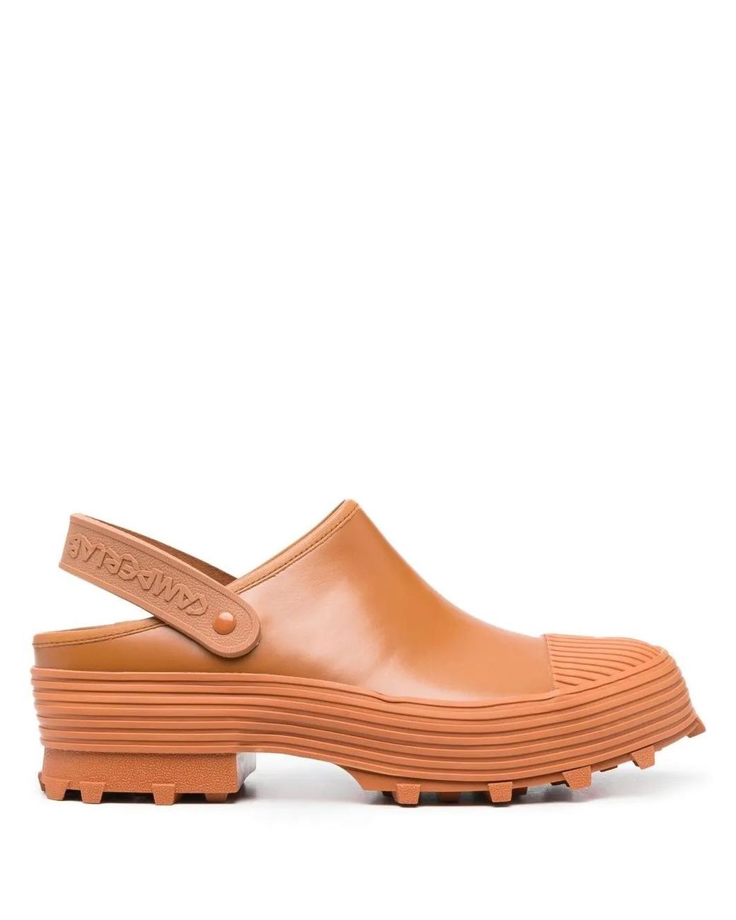 CAMPERLAB Brown Traktori Clogs