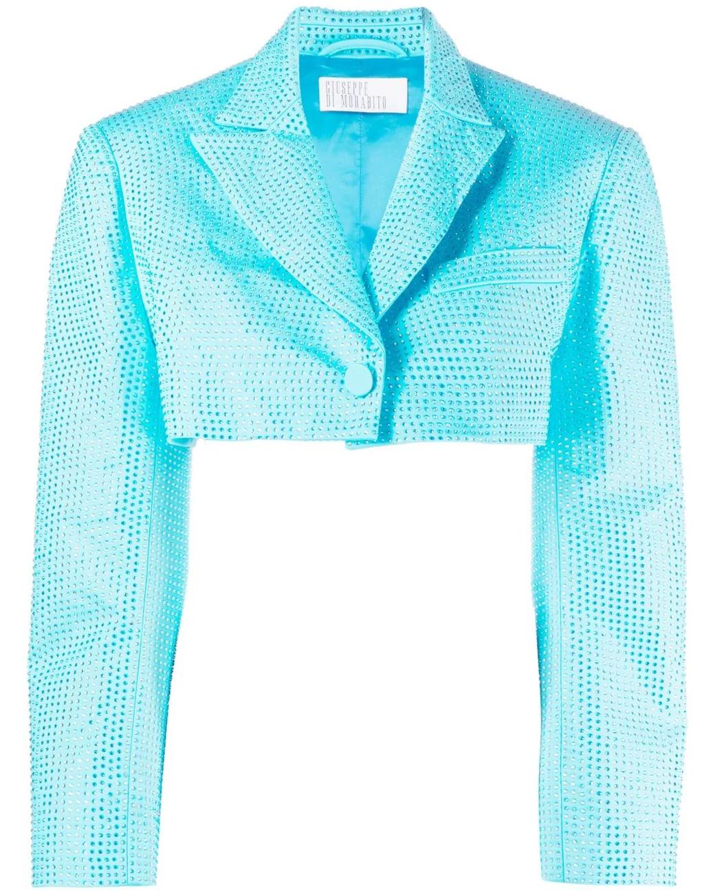 GIUSEPPE DI MORABITO Cropped Jack in het Blue