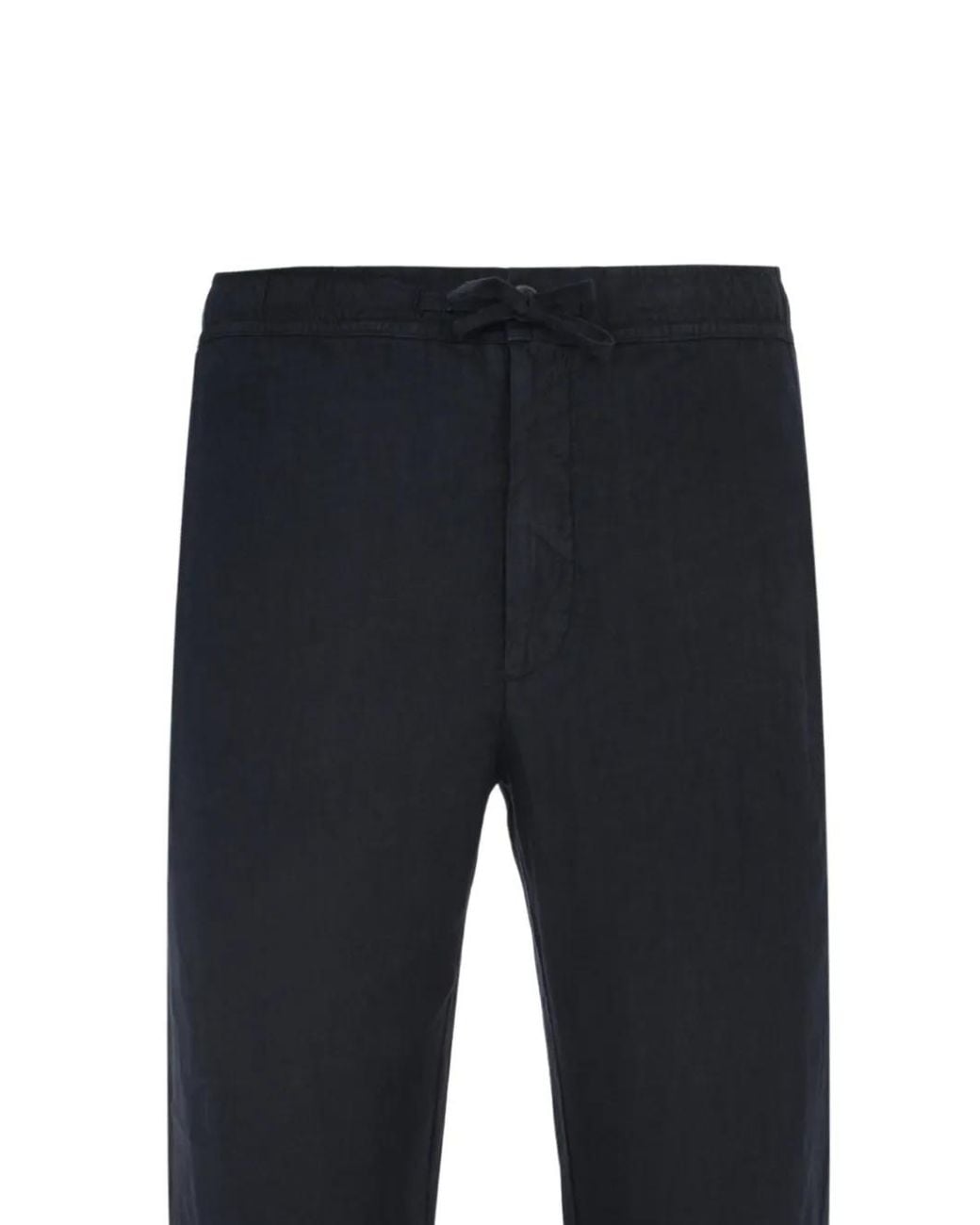 120% Lino Blue Pantalon À Lien De Resserrage for men