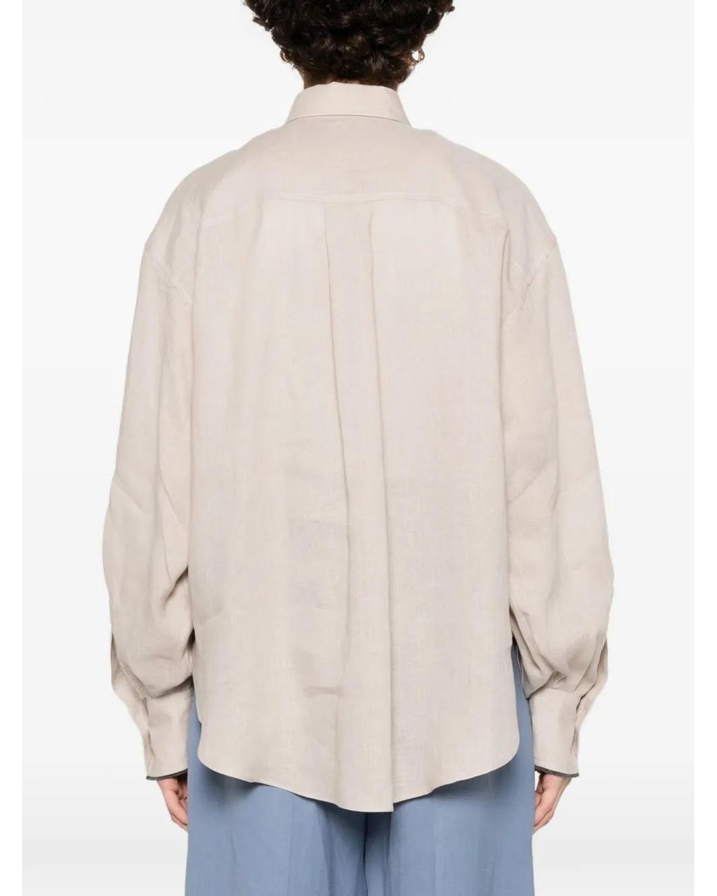 Brunello Cucinelli White Shirt
