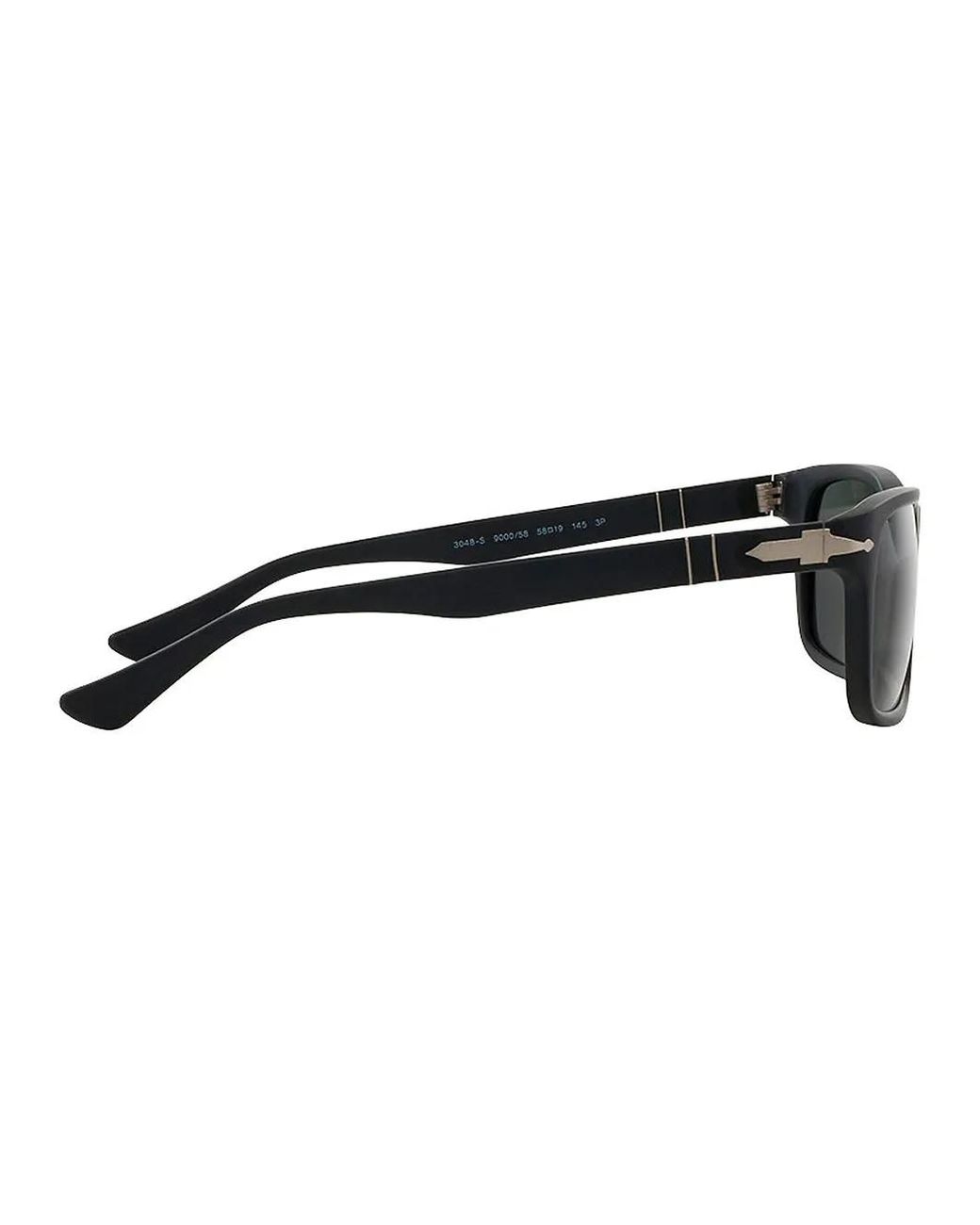 Persol Black Square-Frame Sunglasses