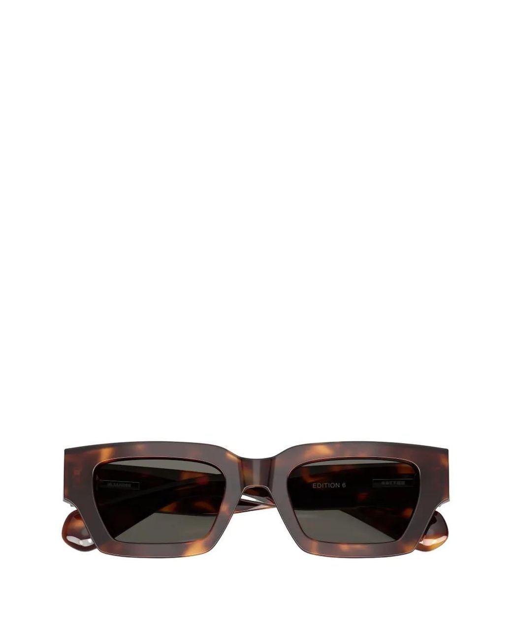 Oliver Peoples Gray Edition 6 Tortoiseshell-Effect Rectangle-Frame Sunglasses