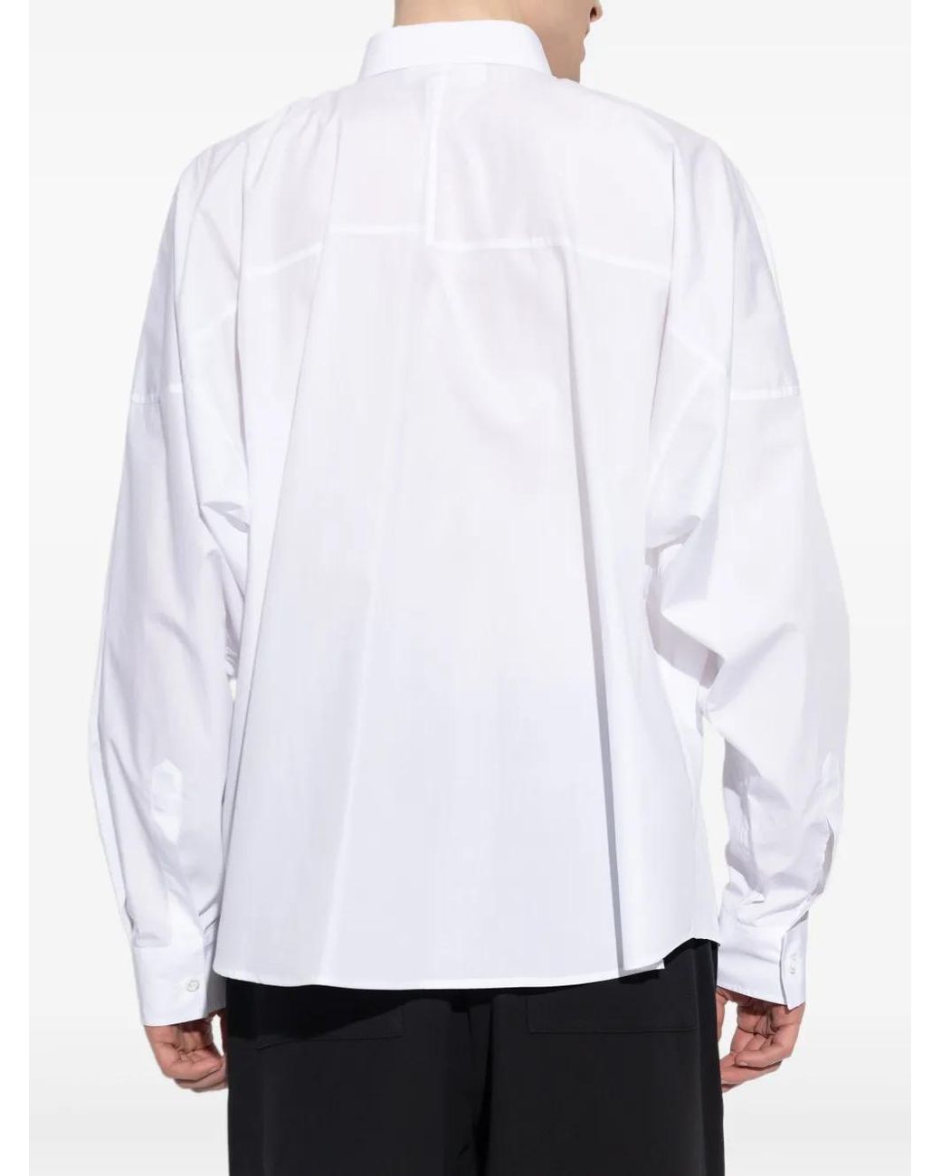 DSquared² Overhemd Met Vlakken in het White voor heren