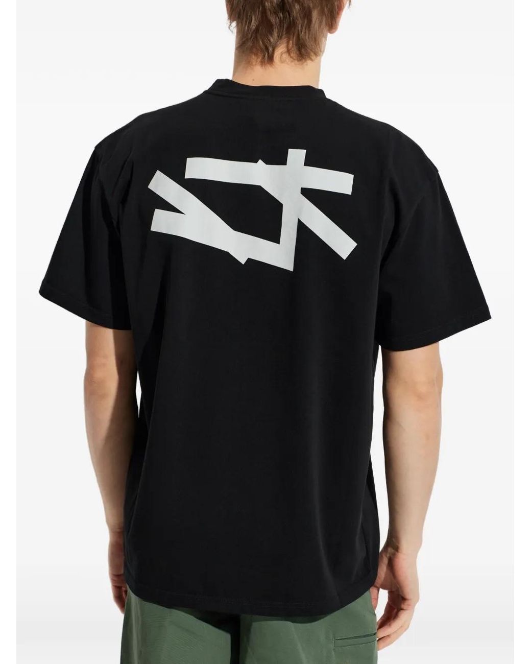 44 Label Group Black Graphic Print T-Shirt