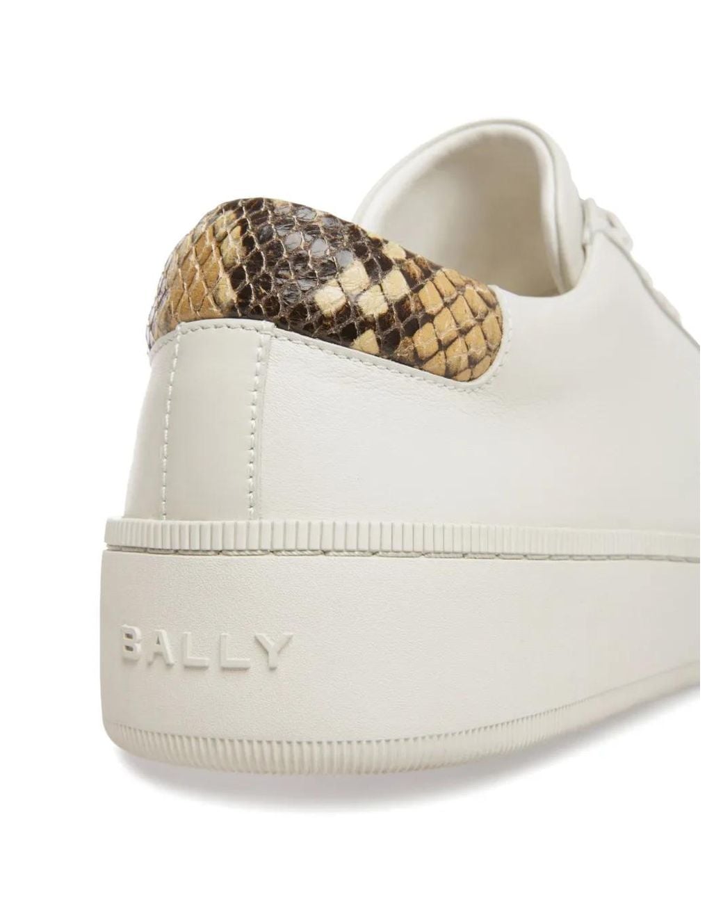 Bally White Randy Lace-Up Sneakers for men
