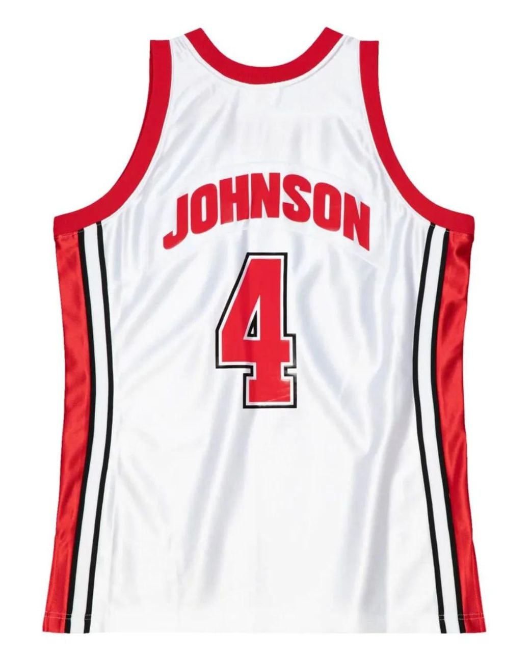 Mitchell & Ness Red "Runnin Rebels 1989 Larry Johnson" Ncaa Unlv Jersey for men