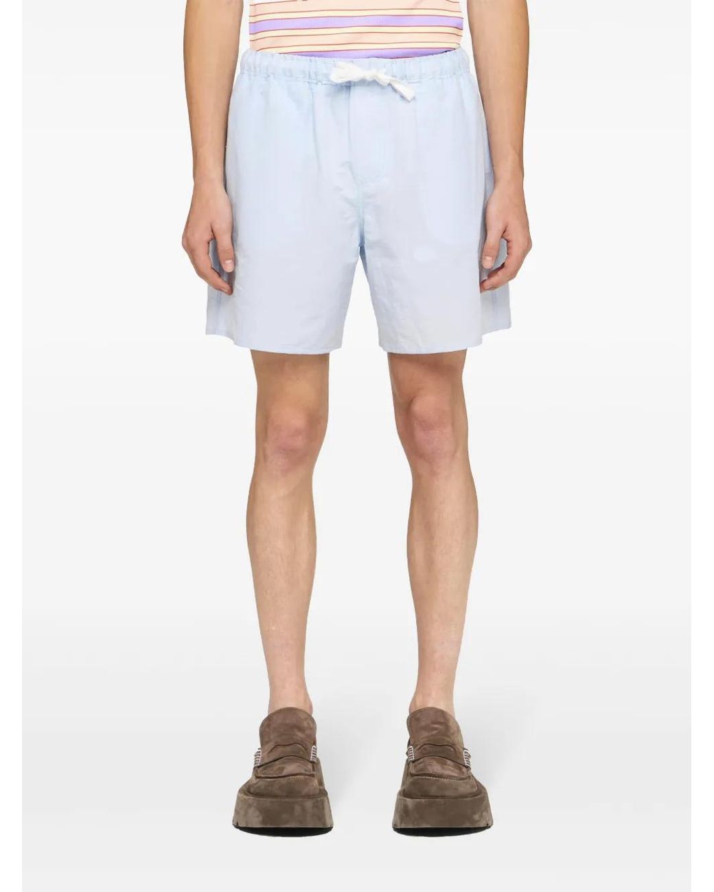 J.W. Anderson Blue Drawstring Shorts for men