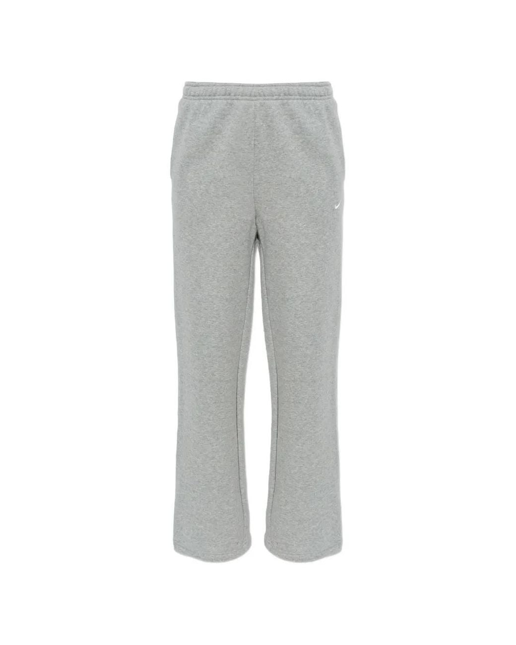 Nike Gray Studio Fleece Medium Weight Trousers