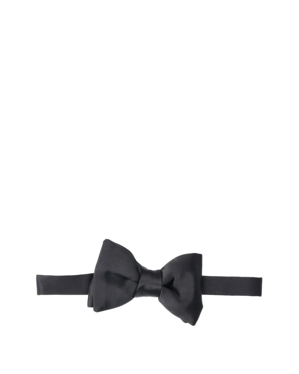 Tom Ford White Silk Bow Tie for men