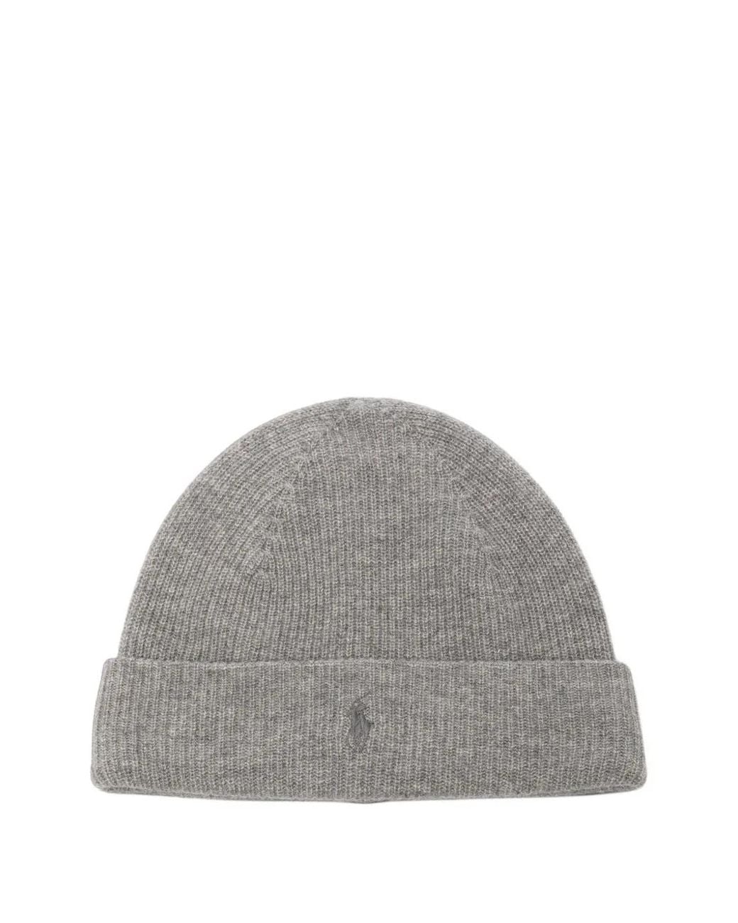 Polo Ralph Lauren Gray Bonnet Côtelé À Logo Brodé for men