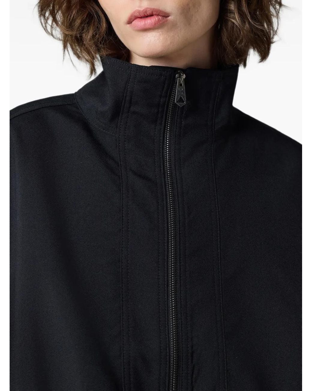 Paul Smith Black Knitted Bomber Jacket