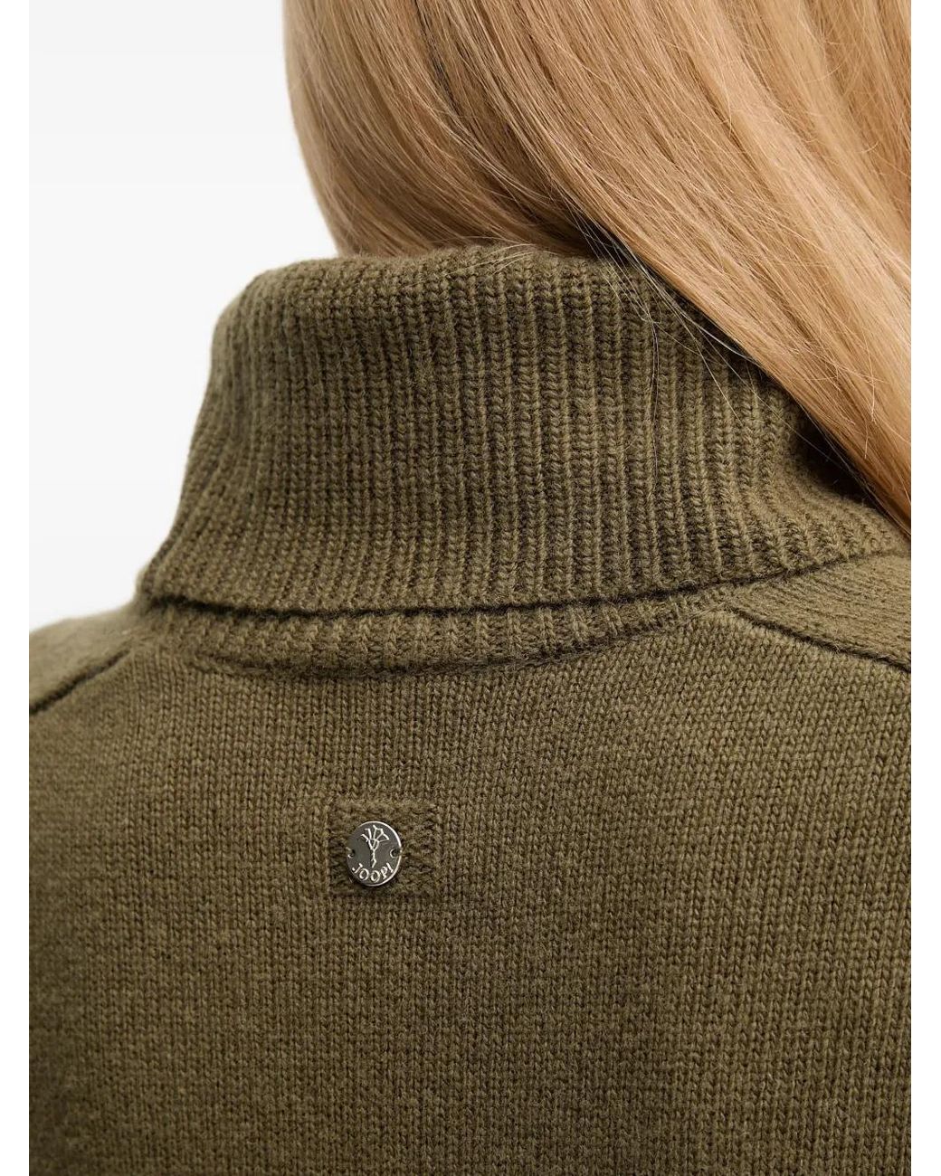 Joop! Green Kristin Turtleneck Sweater