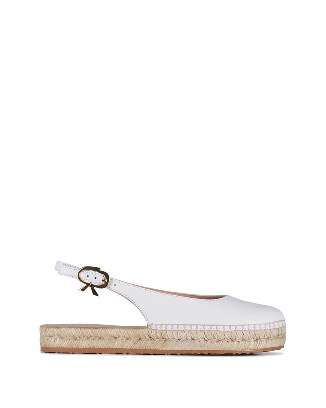 Gianvito Rossi White Paz Espadrilles