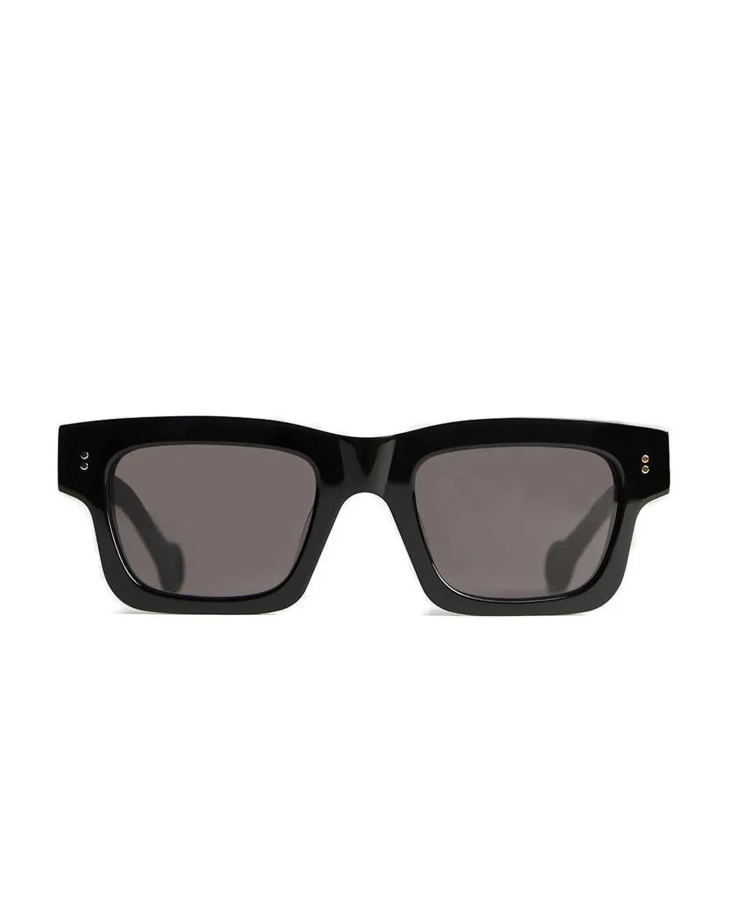 J.W. Anderson Black Jwa02 Rectangular-Frame Sunglasses