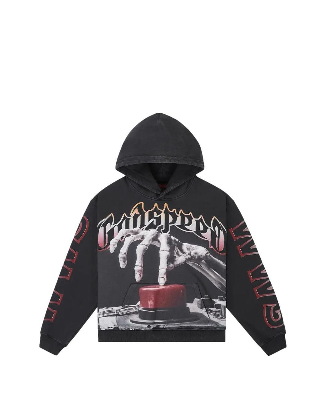 Godspeed Black Graphic-Print Hoodie for men