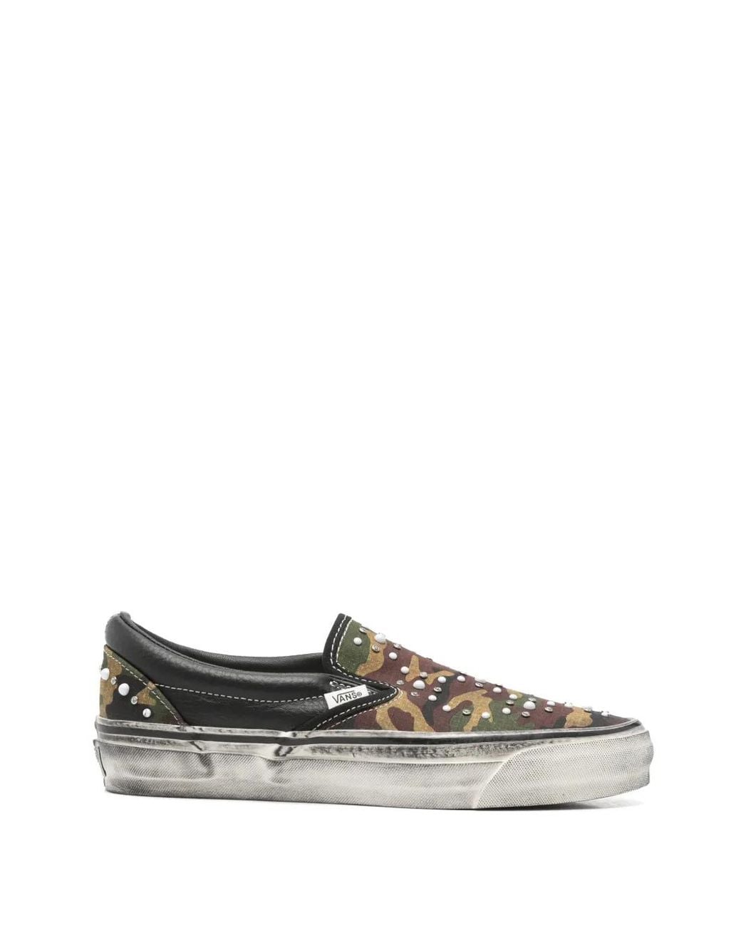 Vans White Lx Classic Slip-On 98 Pear D