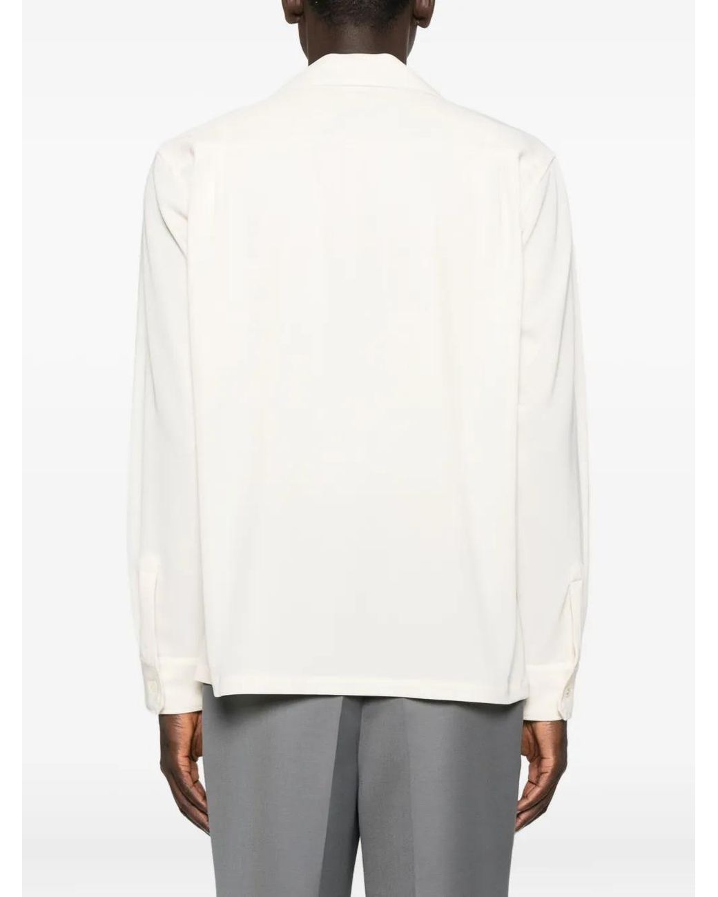 Camicia Con Tasche di Second/Layer in White da Uomo