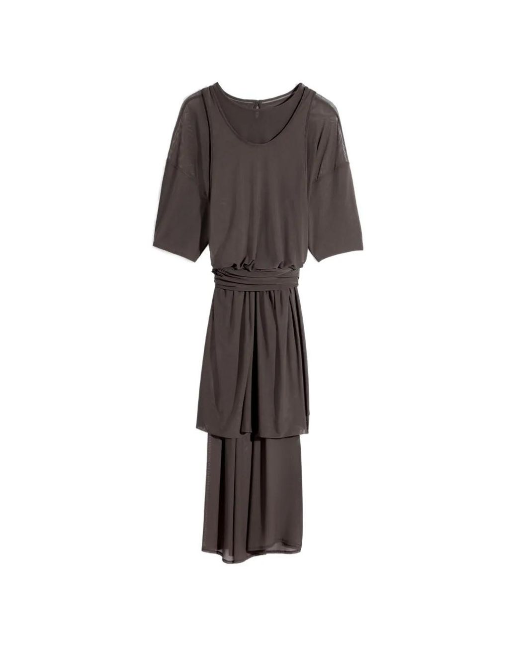 open lace back dress Dress With Pleats – La Garçonne main image 1