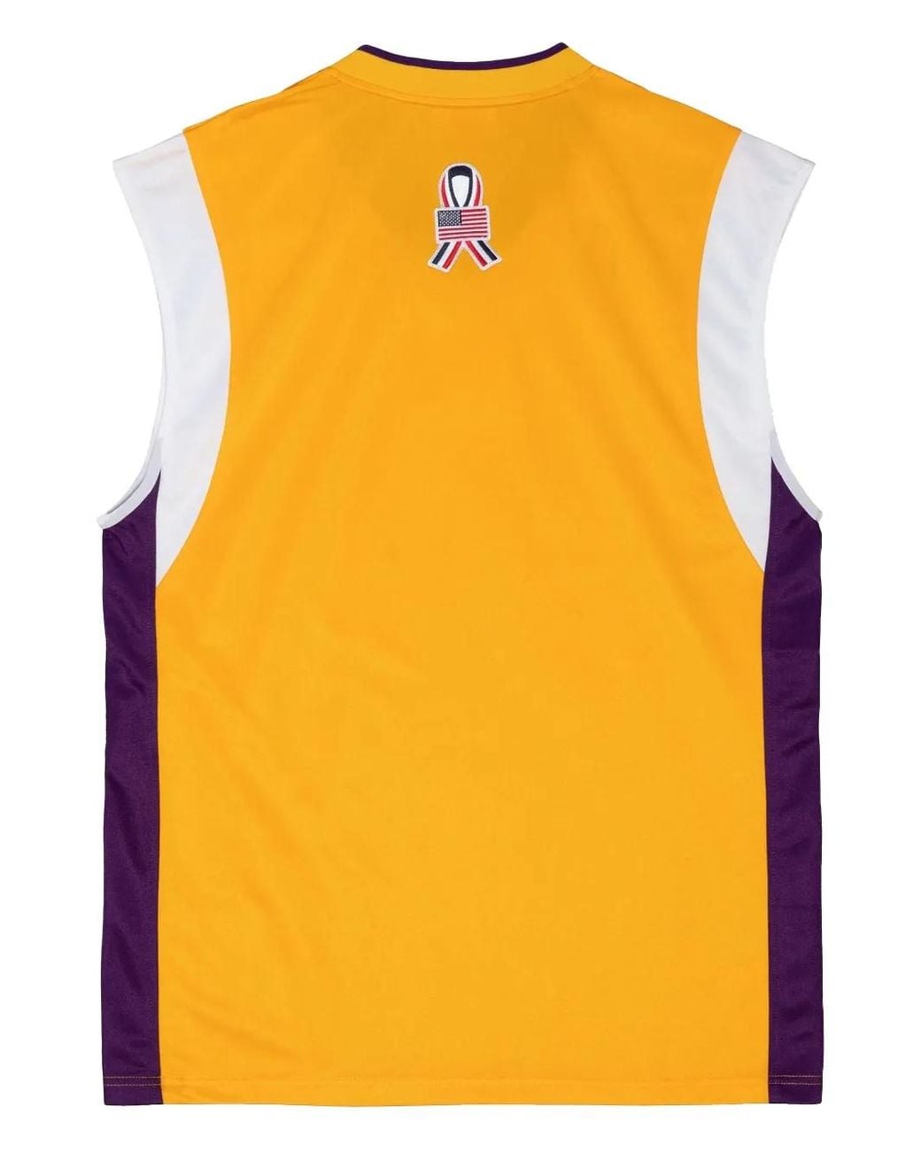 Mitchell & Ness Yellow Nba Authentic "Lakers 2001" Jersey for men