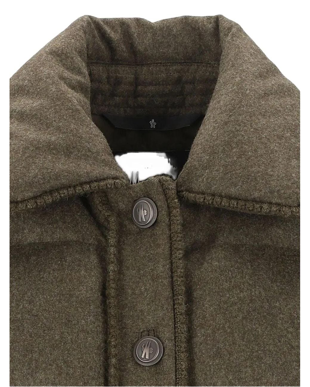 Moncler Green Monteain Loden Down Coat