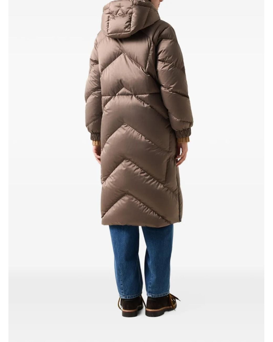 Bogner Brown Ginny Quilted Coat