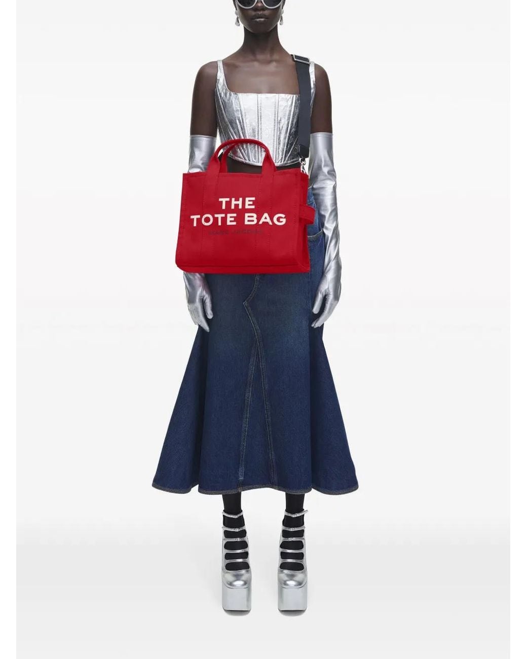 Marc Jacobs Red The Medium Tote