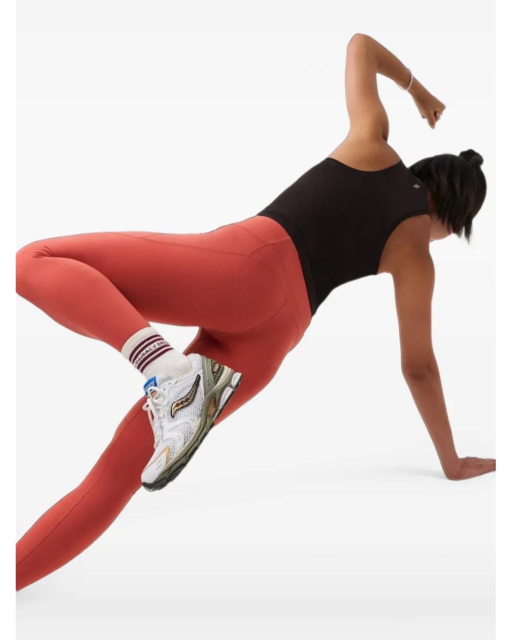 Sweaty Betty Red Power High-Waisted Leggings