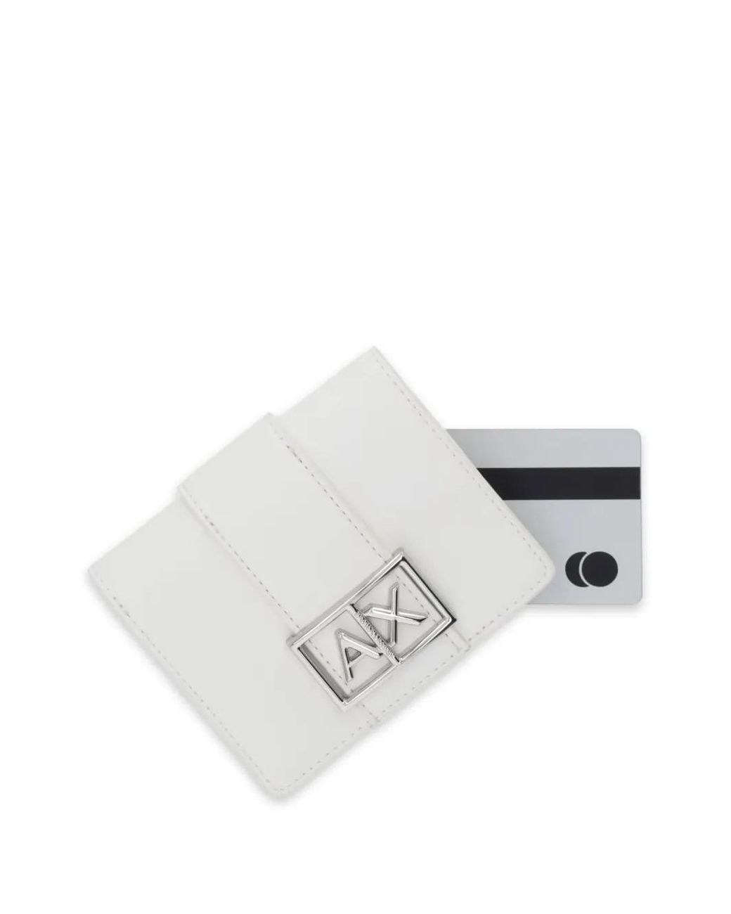 ARMANI EXCHANGE White Portefeuille À Logo