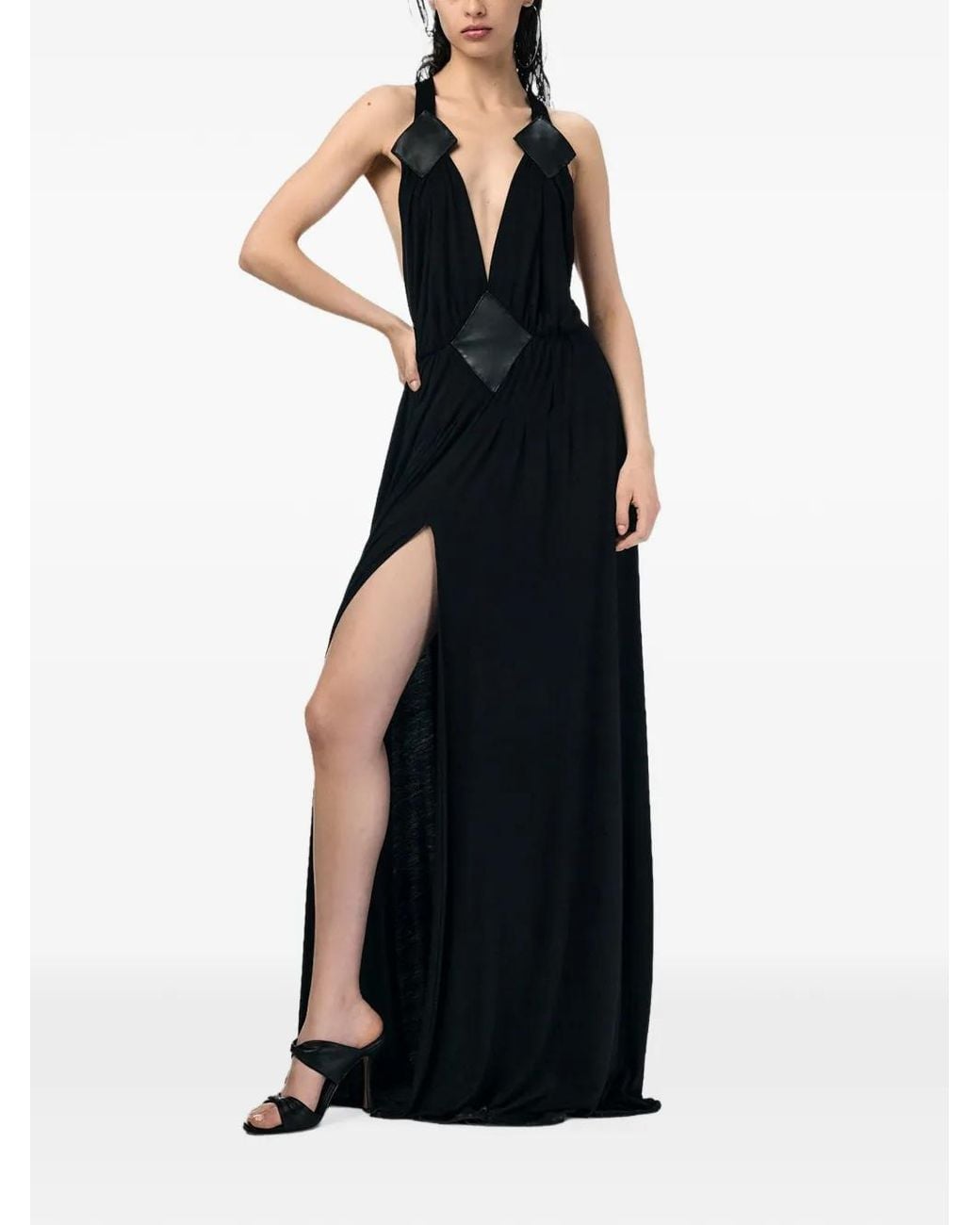 ANDRA ANDREESCU Black Diamond Maxi Dress