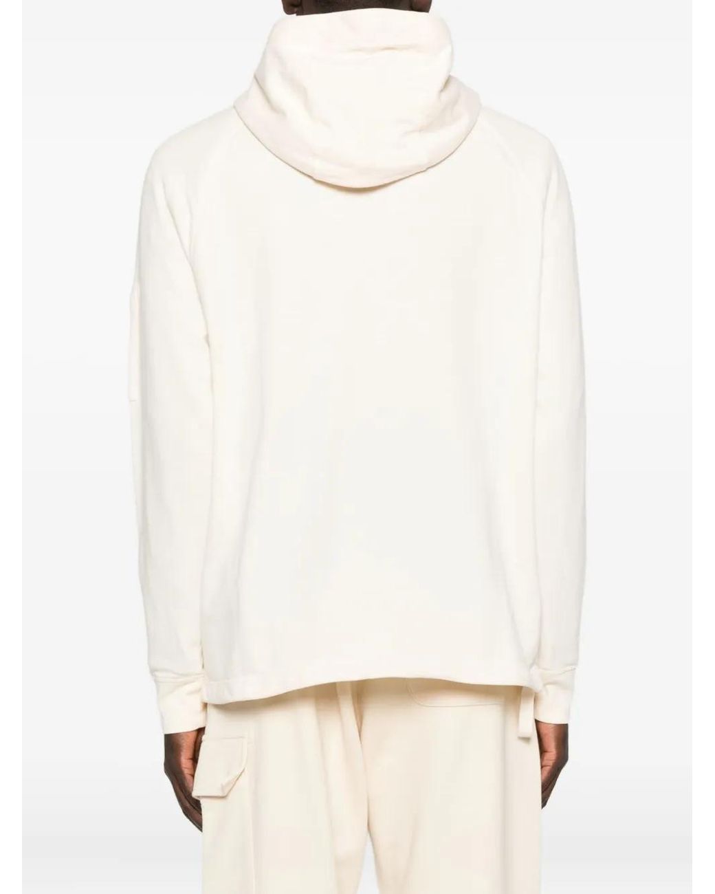 C P Company Natural Lens-Detail Hoodie for men
