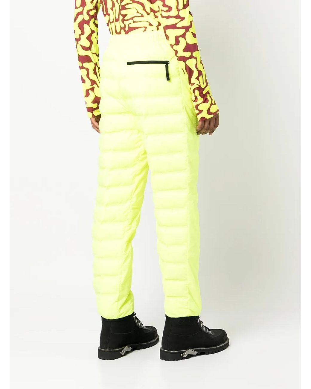 Aztech Mountain Yellow Ozone Insulated Trousers for men
