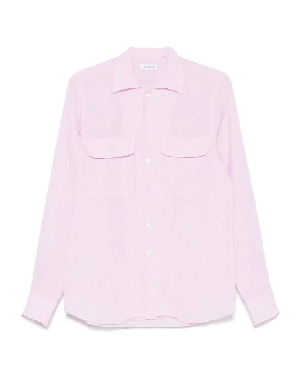 Tagliatore Pink Rowanns Shirt for men