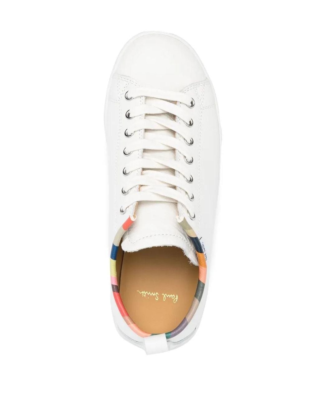 Paul Smith White Leather Sneakers