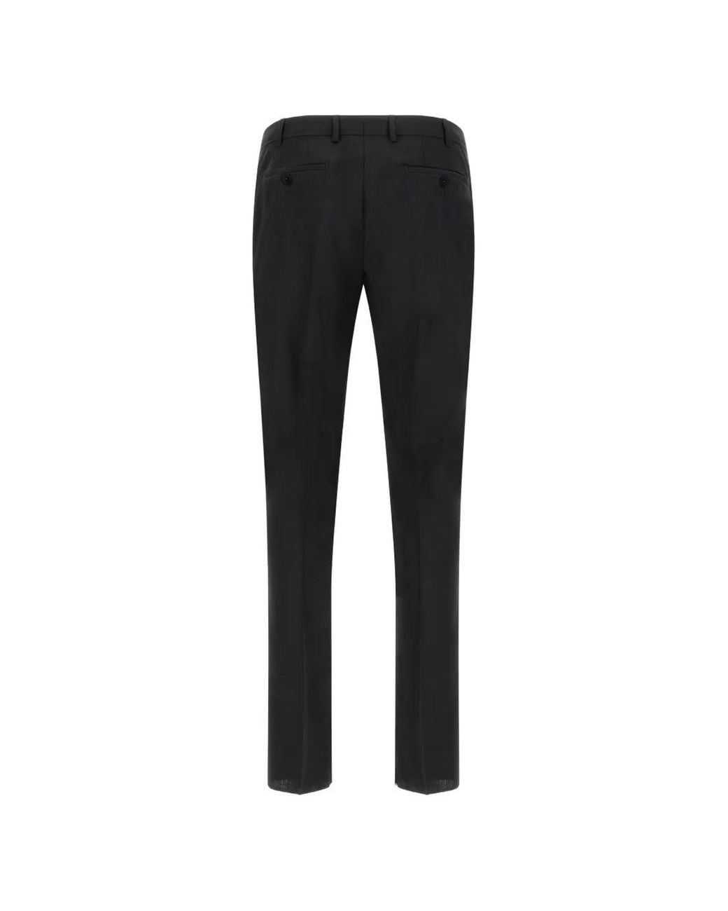 Pal Zileri Black Single-Breasted Wool Suit for men