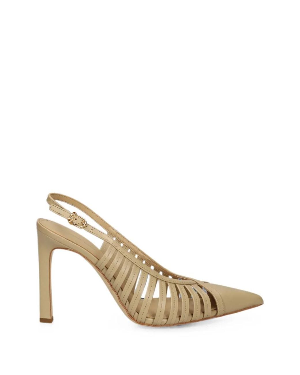MICHAEL Michael Kors Metallic Pointed-Toe Mules