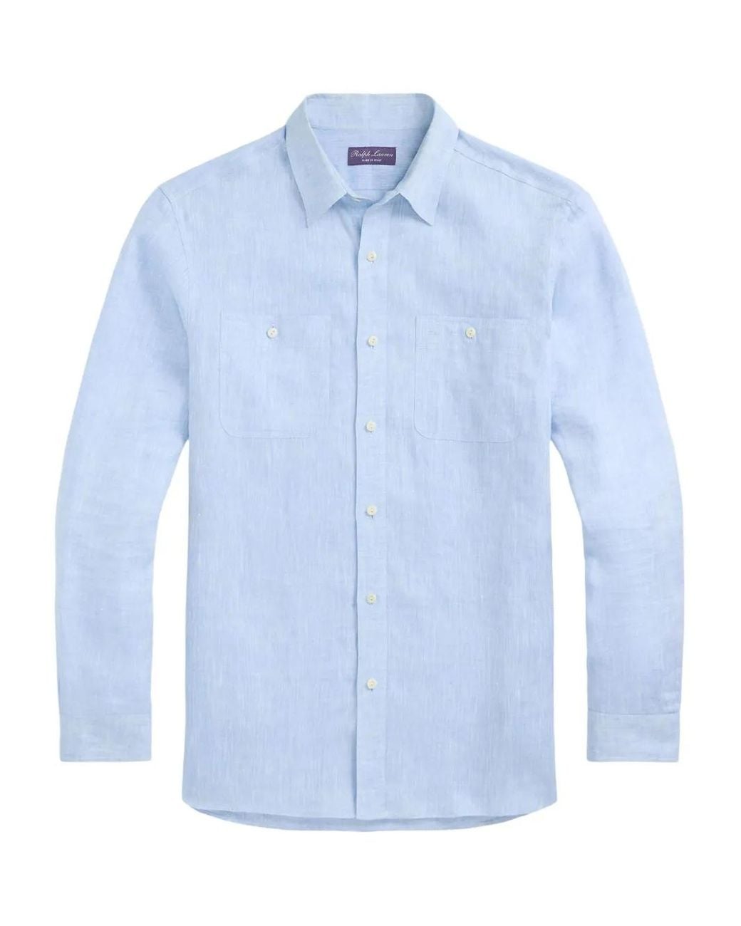 Ralph Lauren Blue Chambray Shirt for men