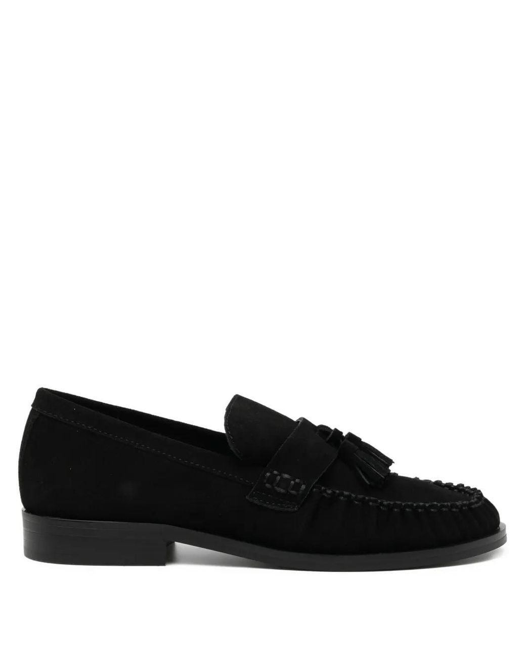 Senso Black Caggie Loafers