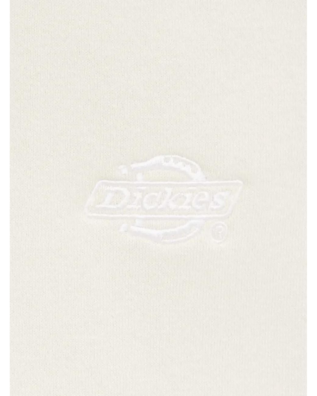 Dickies White Drawstring Hoodie for men