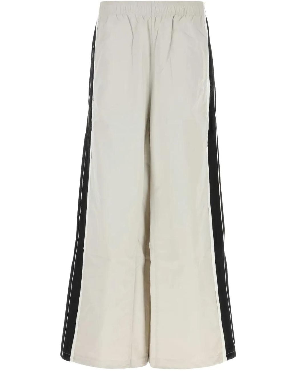 Vetements White Wide-Leg Joggers for men
