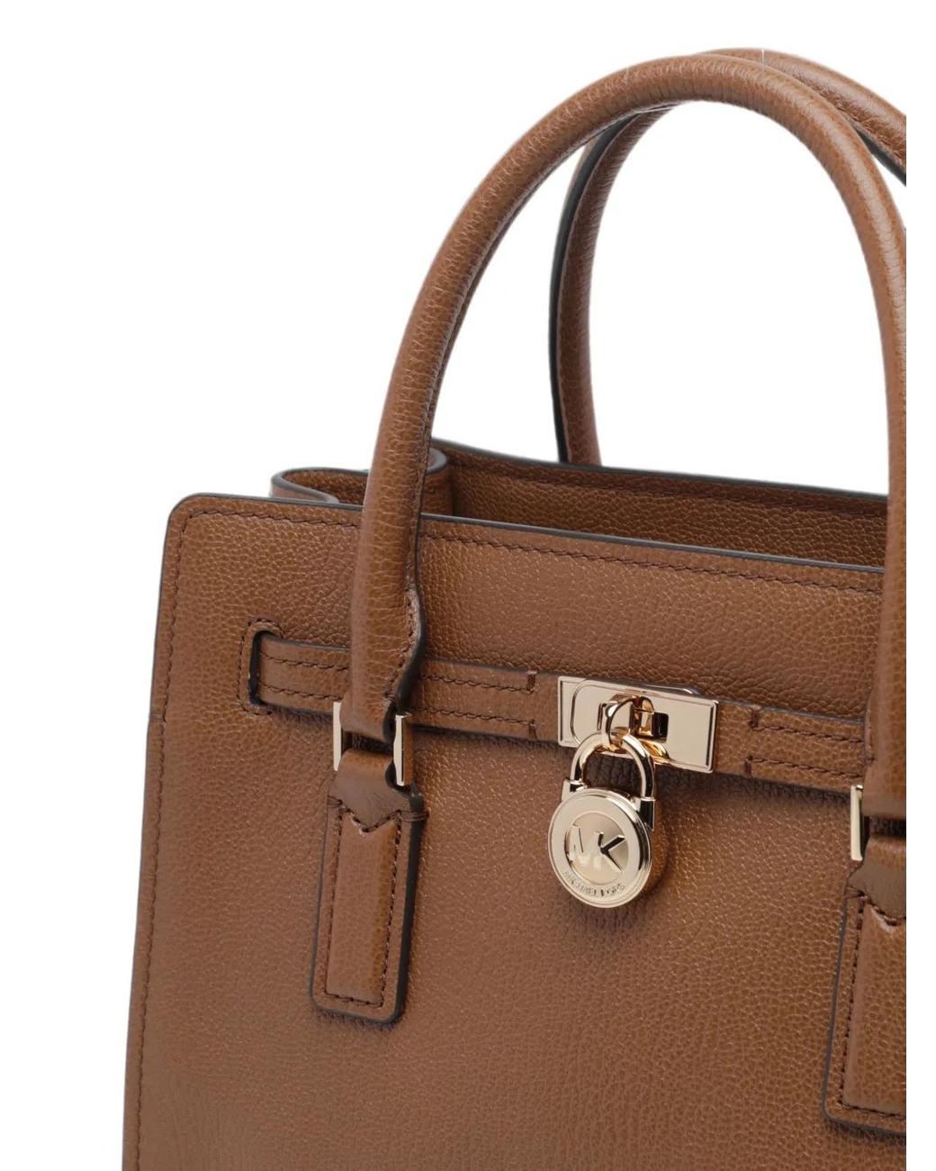 Michael Kors Brown Petit Sac À Main Hamilton